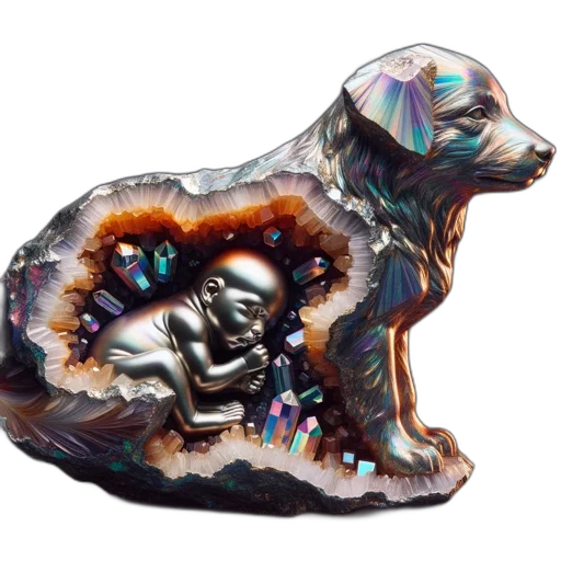 jewelry, photorealistic, sculpture, shimmering transparent PNG cut-out