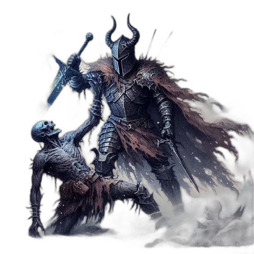 dragon, sword, creature, weapon transparent PNG cut-out
