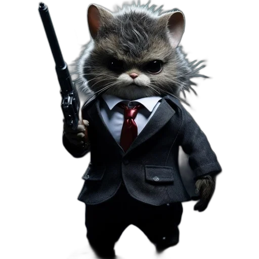 animal, staff, weapon, jacket transparent PNG cut-out