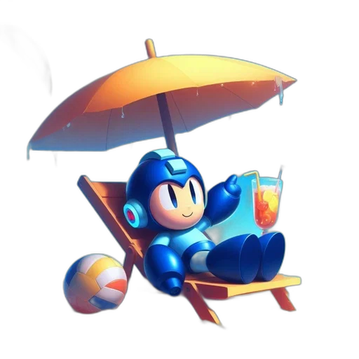 umbrella, robot, weapon, concept art transparent PNG cut-out