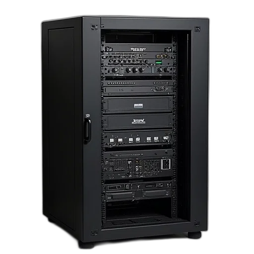 3d render, fixed, rack, enclosure transparent PNG cut-out