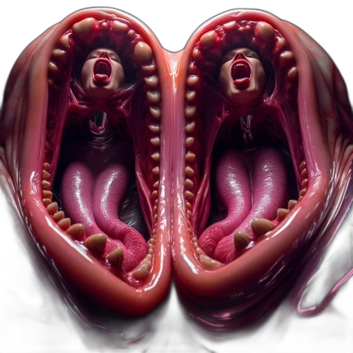creature, mask, food, face transparent PNG cut-out