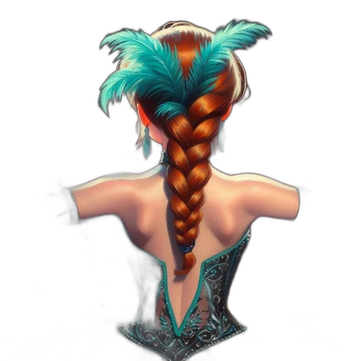 hair, crown, staff, jewelry transparent PNG cut-out