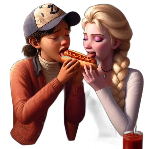 food, pixel art, concept art, photorealistic transparent PNG cut-out