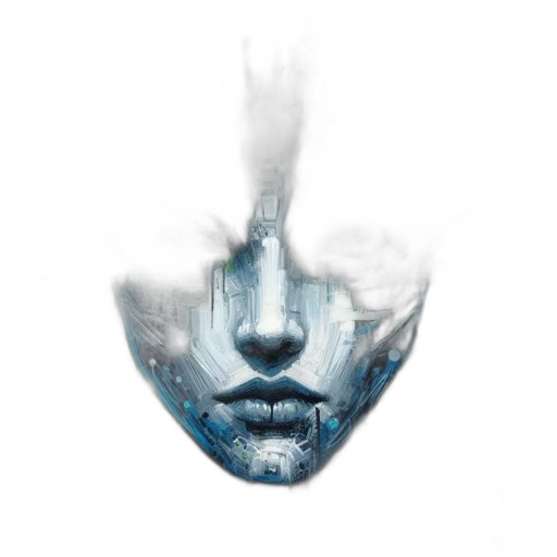 mask, face, crown, robot transparent PNG cut-out