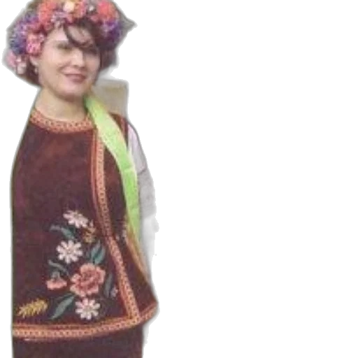 dress, staff, hat, jacket transparent PNG cut-out