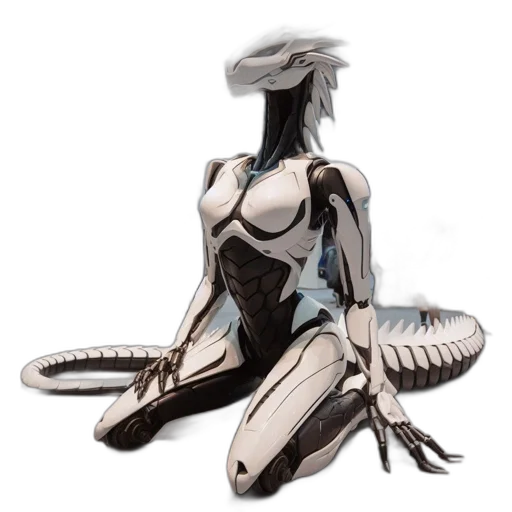 robot, creature, dragon, animal transparent PNG cut-out