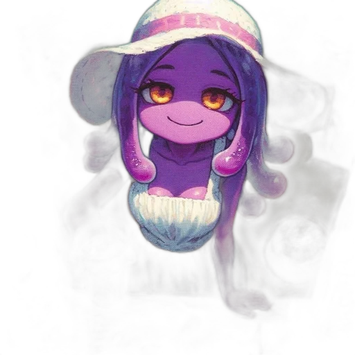 hat, mask, staff, face transparent PNG cut-out