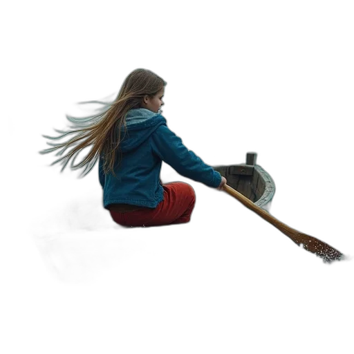 staff, sword, hair, weapon transparent PNG cut-out