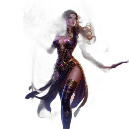 staff, fantasy art, concept art, comic book art transparent PNG cut-out