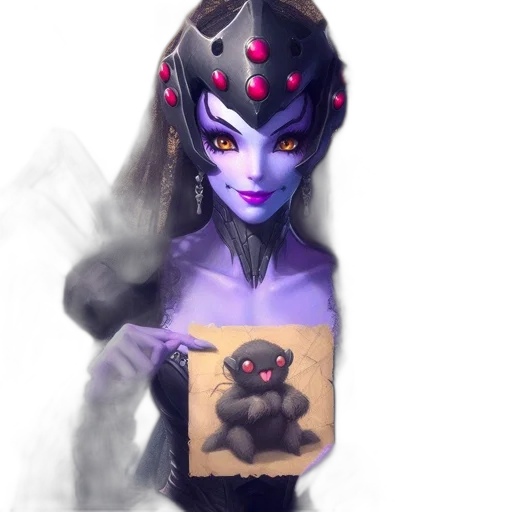 mask, jewelry, creature, staff transparent PNG cut-out