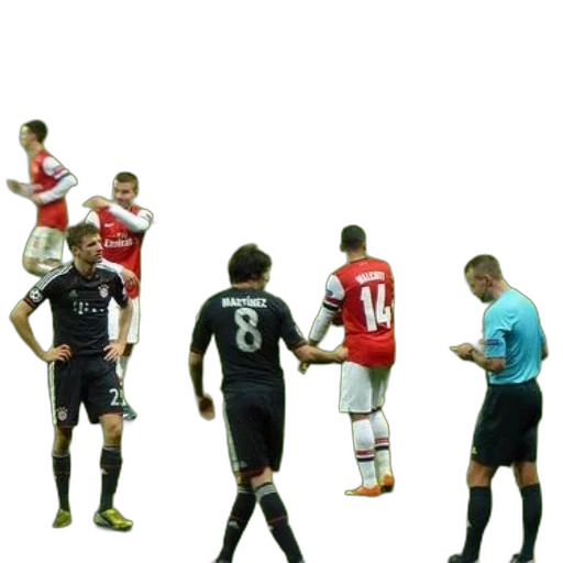 staff, animal, robot, soccer transparent PNG cut-out