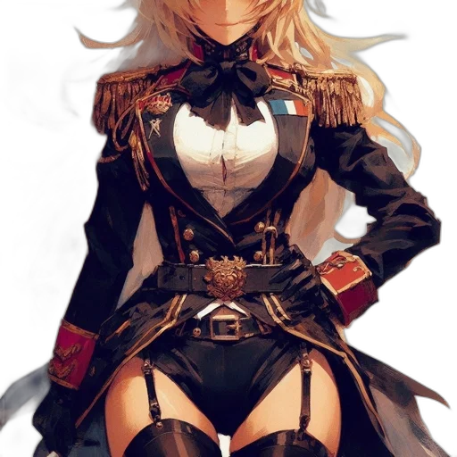 crown, dress, jacket, staff transparent PNG cut-out