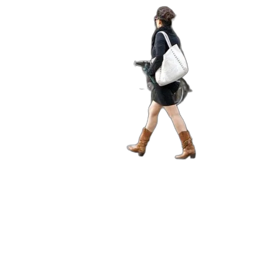 jacket, staff, shoes, robot transparent PNG cut-out