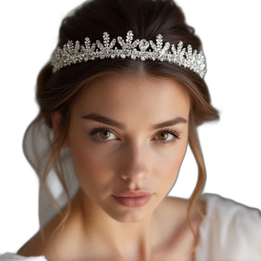 crown, jewelry, hat, face transparent PNG cut-out