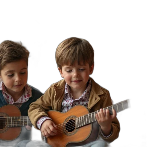 photorealistic, 3d render, group, children transparent PNG cut-out