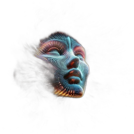 mask, face, creature, hair transparent PNG cut-out