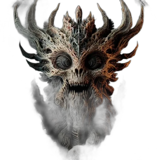 mask, dragon, creature, face transparent PNG cut-out