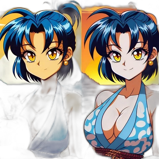 anime, concept art, pixel art, fantasy art transparent PNG cut-out