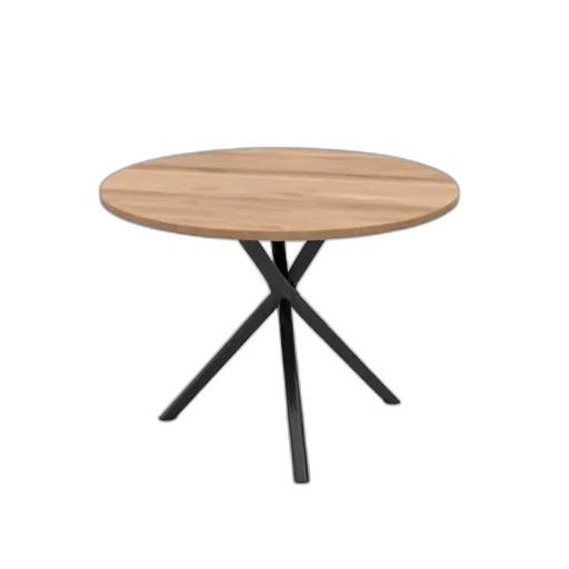 furniture, 3d render, wooden, round transparent PNG cut-out