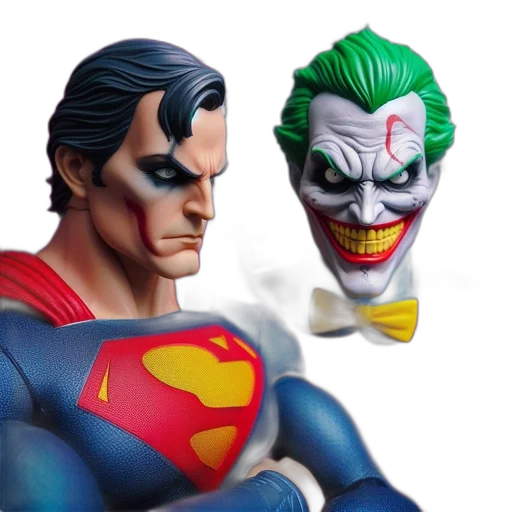 face, comic book art, concept art, 3d render transparent PNG cut-out