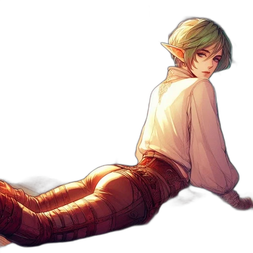 creature, sword, dragon, hair transparent PNG cut-out