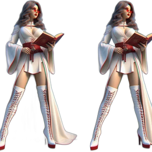 concept art, 3d render, fantasy art, comic book art transparent PNG cut-out