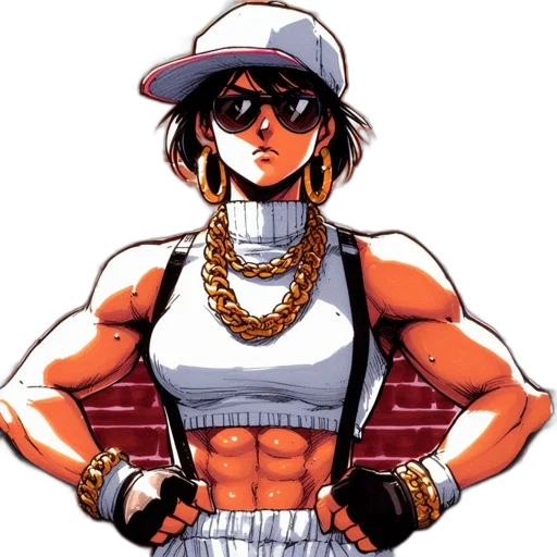 anime, comic book art, cartoon, concept art transparent PNG cut-out