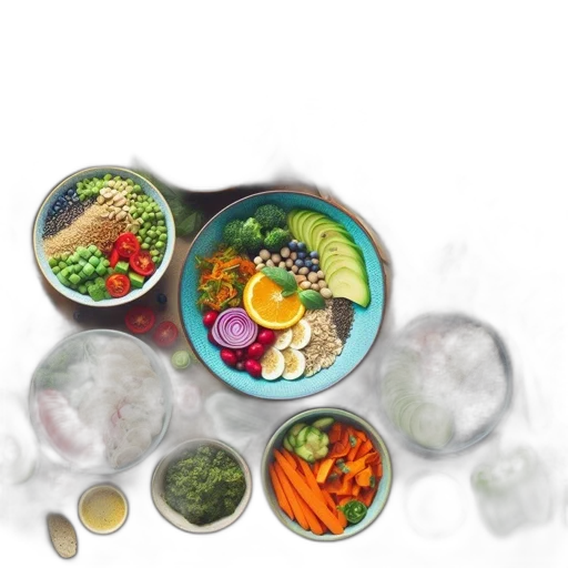 food, photorealistic, 3d render, vibrant transparent PNG cut-out