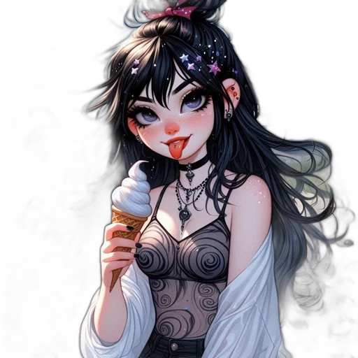 staff, dress, fantasy art, concept art transparent PNG cut-out