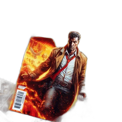 jacket, comic book art, concept art, pixel art transparent PNG cut-out