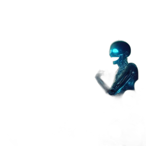 robot, mask, creature, face transparent PNG cut-out