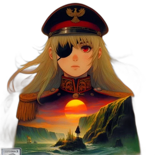 hat, crown, staff, dress transparent PNG cut-out
