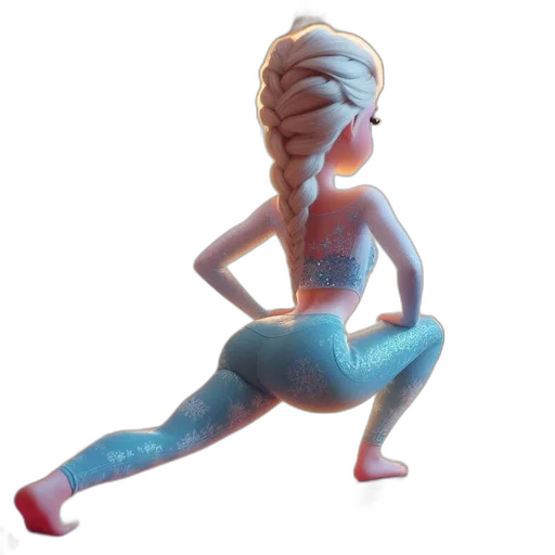 creature, 3d render, concept art, vaporwave transparent PNG cut-out