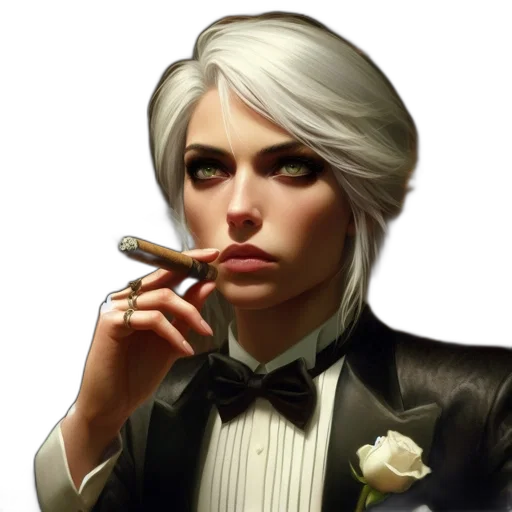 face, staff, jacket, jewelry transparent PNG cut-out