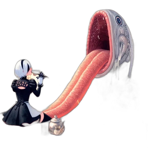 food, staff, sword, creature transparent PNG cut-out