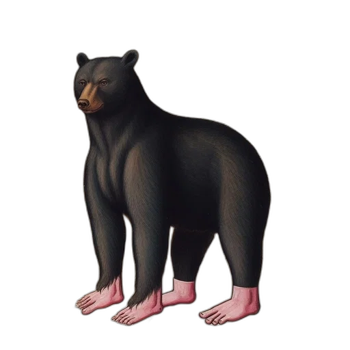 creature, animal, staff, hair transparent PNG cut-out