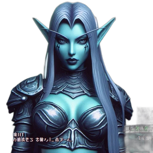 fantasy art, concept art, 3d render, comic book art transparent PNG cut-out