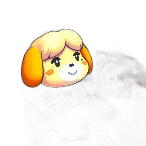 mask, hair, animal, staff transparent PNG cut-out