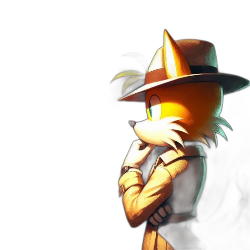 hat, jacket, staff, mask transparent PNG cut-out