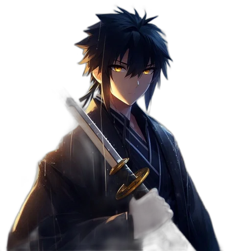 staff, sword, weapon, anime transparent PNG cut-out