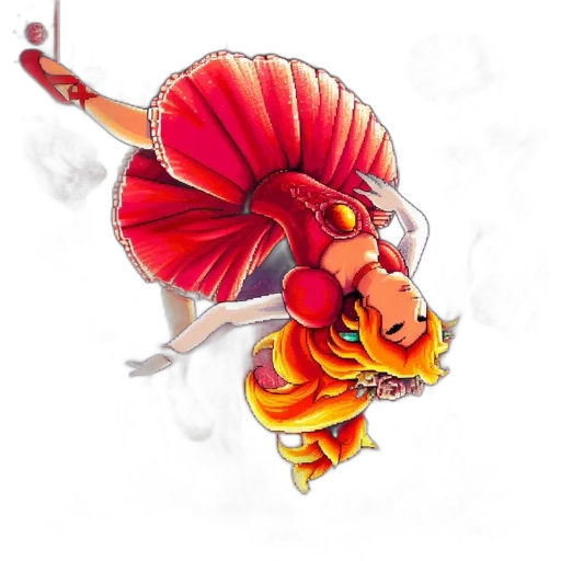 dragon, staff, creature, animal transparent PNG cut-out