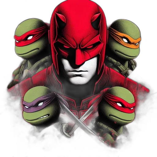 mask, concept art, comic book art, pixel art transparent PNG cut-out