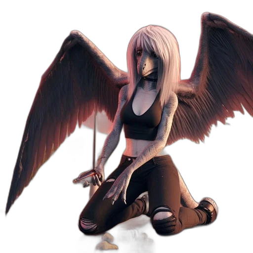 staff, dragon, fantasy art, concept art transparent PNG cut-out