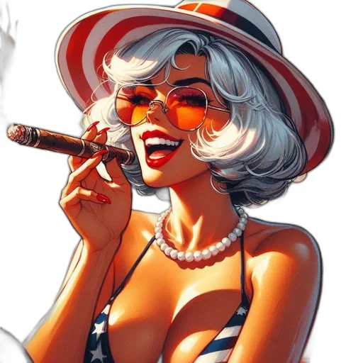comic book art, photorealistic, cartoon, concept art transparent PNG cut-out