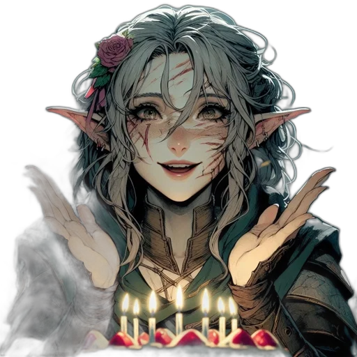 crown, face, fantasy art, concept art transparent PNG cut-out