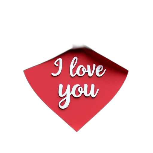 handmade, valentine, day, card transparent PNG cut-out