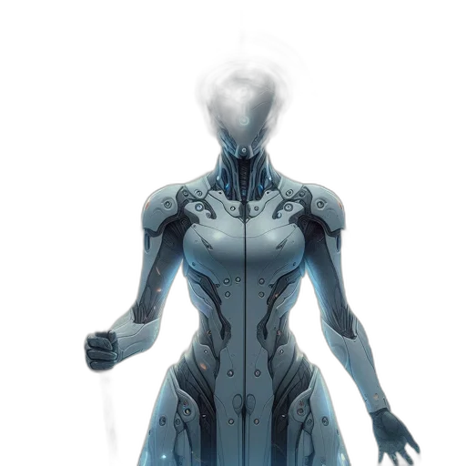 robot, dress, mask, creature transparent PNG cut-out