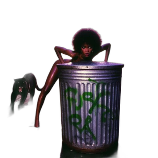 creature, robot, animal, hair transparent PNG cut-out
