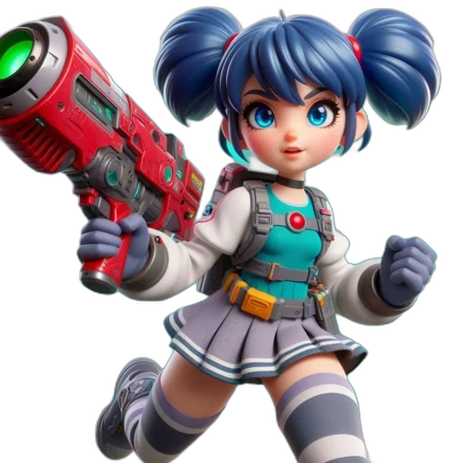 weapon, robot, staff, concept art transparent PNG cut-out